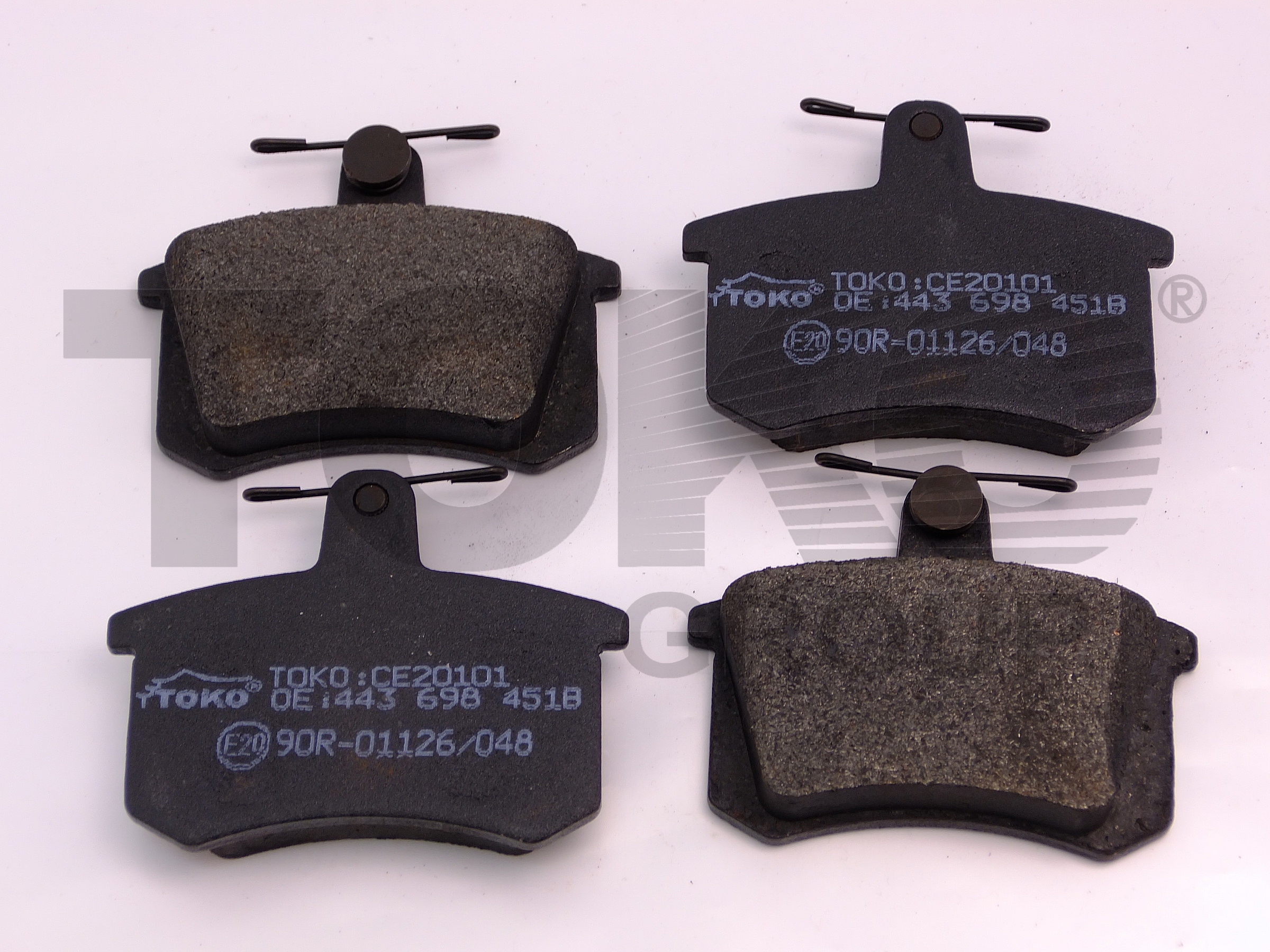 TOKO T2232001W Колодки тормозные TOKO T2232001W Колодки тормозные