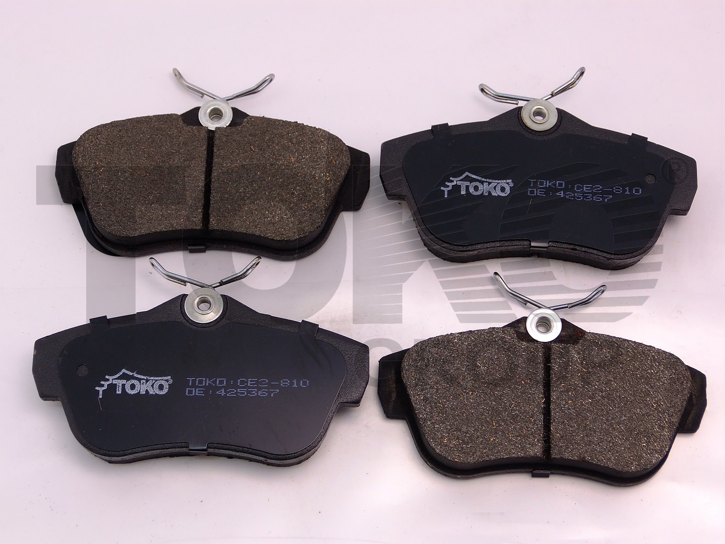 TOKO T2233010 Колодки гальмівні TOKO T2233010 Колодки гальмівні