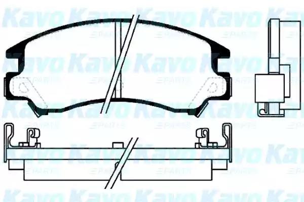 Kavo Parts BP-8003 Brake pads