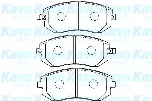 Kavo Parts BP-8017 Brake pads