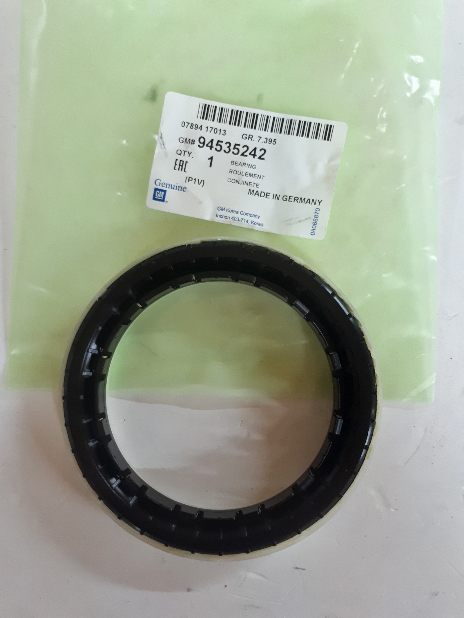 General Motors 94535242 Підшипник опори амортизатора General Motors 94535242 Підшипник опори амортизатора