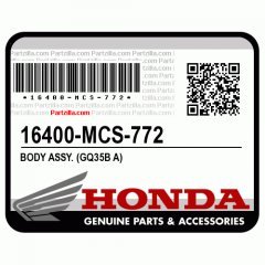 Honda 16400MCS003 Заслінка дросельна