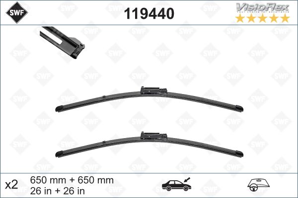 SWF 119440 Wiper blade assy SWF 119440 Wiper blade assy