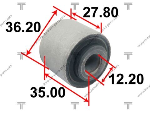 Tenacity AAMMA1053 Bushing suspension arm Tenacity AAMMA1053 Bushing suspension arm
