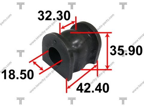 Tenacity ASBMA1016 Bushing stabilizer