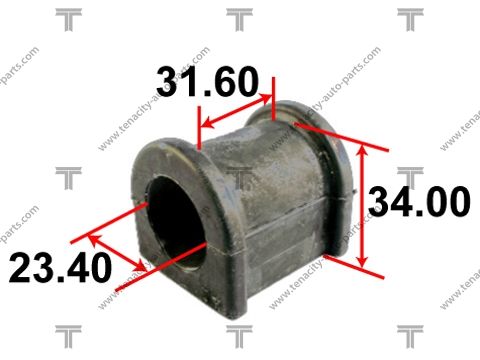 Tenacity ASBTO1027 Втулка стабилизатора