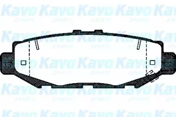 Kavo Parts BP-9055 Колодки гальмівні
