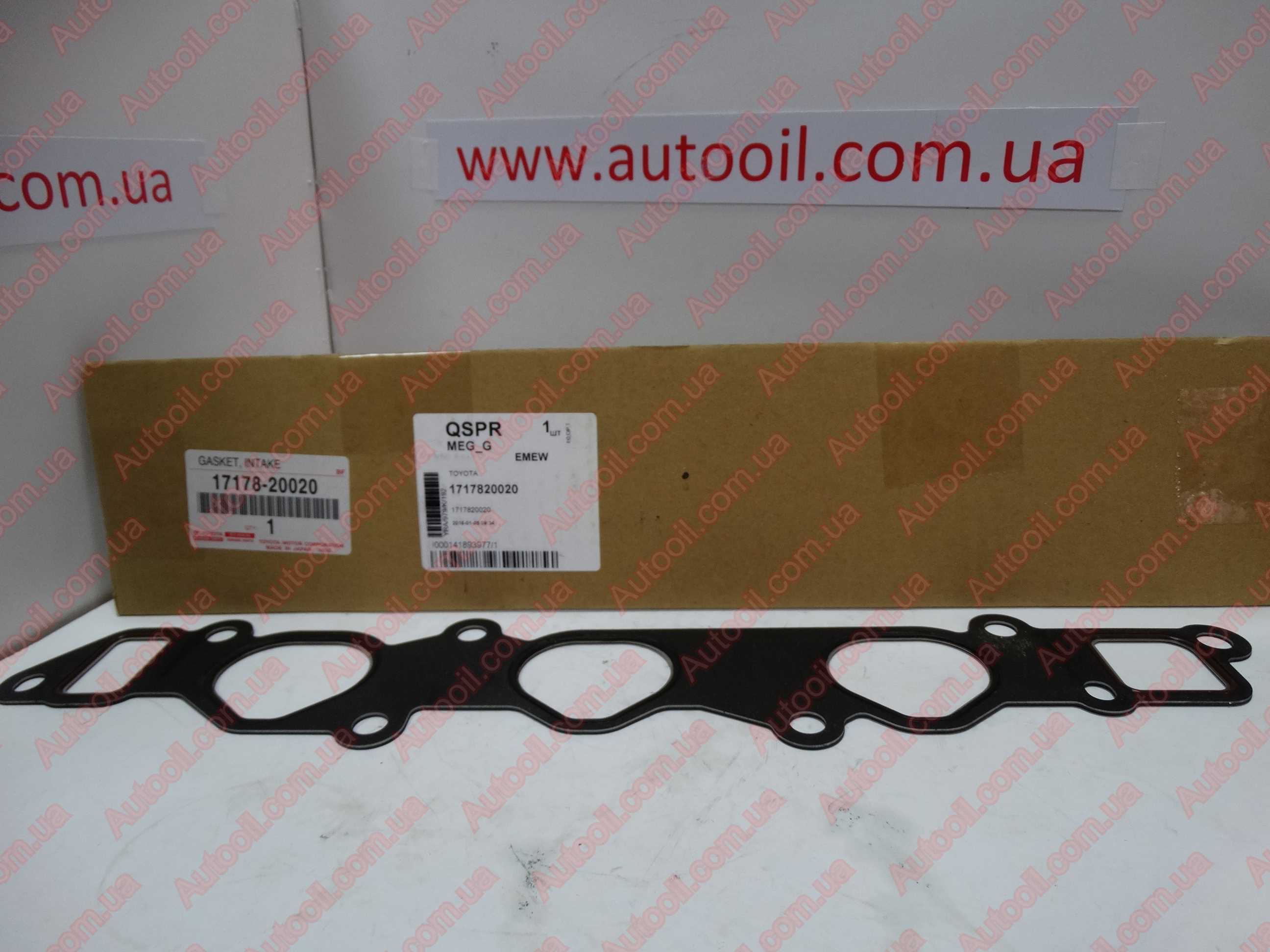 Toyota 1717820020 Прокладка впускного колектора