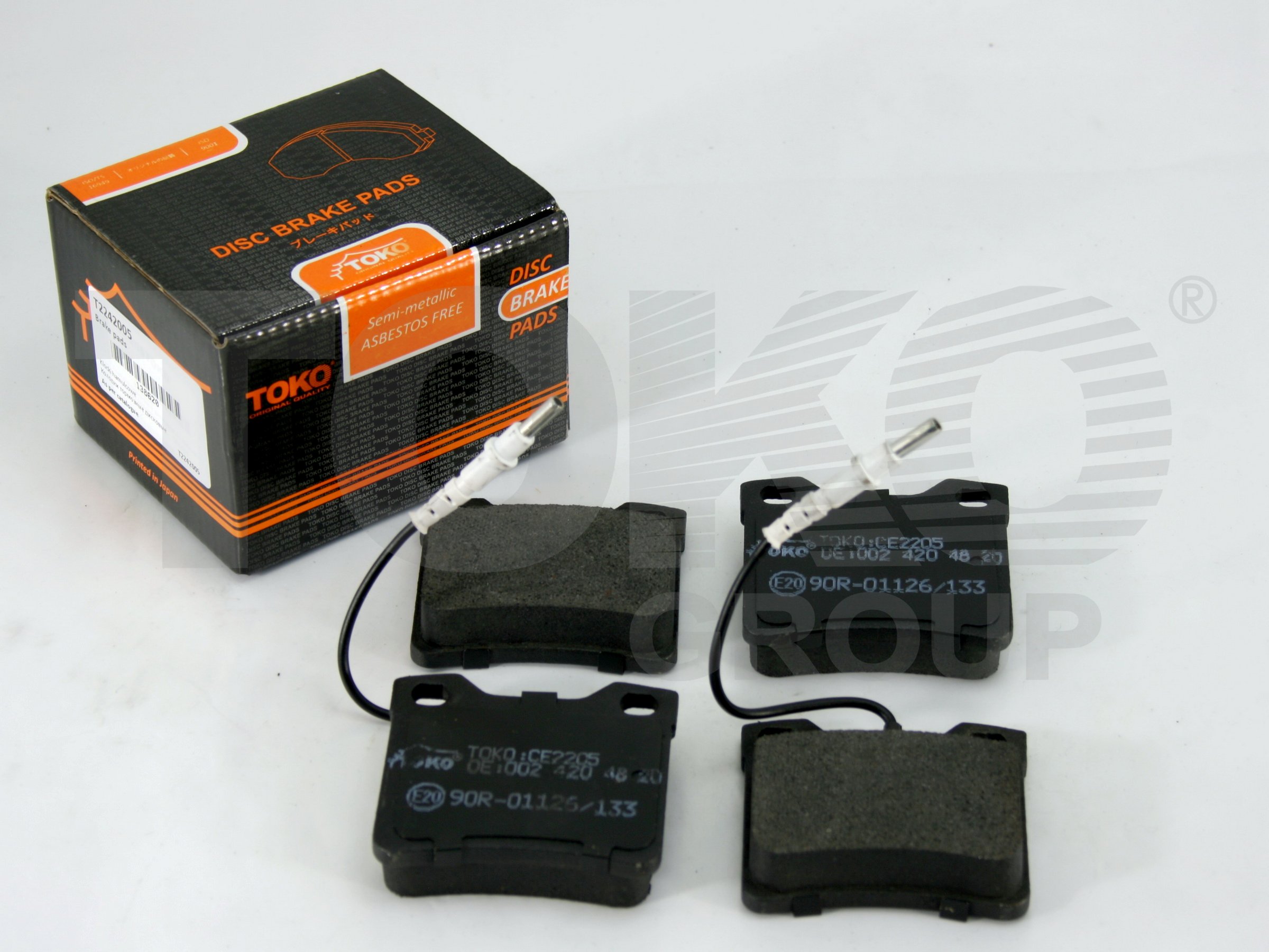 TOKO T2242005 Колодки тормозные