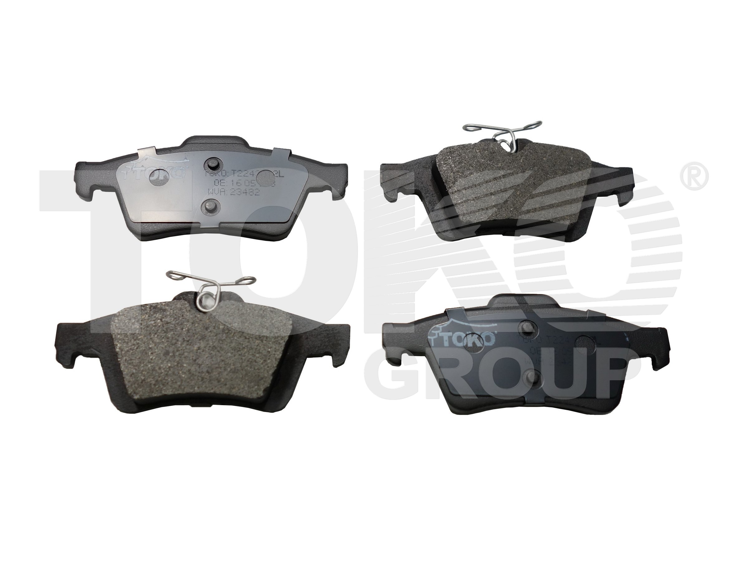 TOKO T2243012L Brake pads