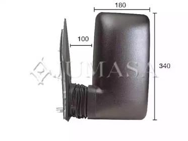 Jumasa 54011695 Outer mirror assy Jumasa 54011695 Outer mirror assy