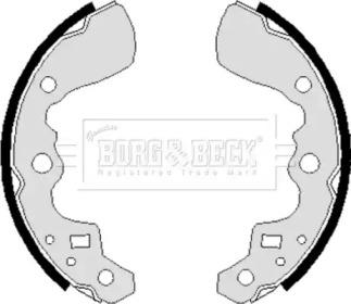 Borg & Beck BBS6237 Колодки гальмівні Borg & Beck BBS6237 Колодки гальмівні