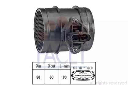 Facet 10.1300 Витратомір повітря Facet 10.1300 Витратомір повітря