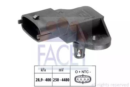 Facet 10.3357 Датчик абсолютного тиску Facet 10.3357 Датчик абсолютного тиску