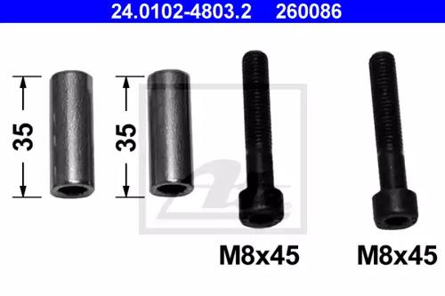 Ate 24.0102-4803.2 Pin disc brake Ate 24.0102-4803.2 Pin disc brake