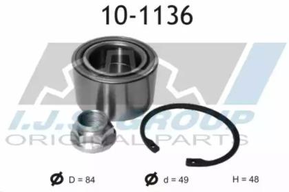 IJS Group 10-1136 Подшипник ступицы колеса IJS Group 10-1136 Подшипник ступицы колеса