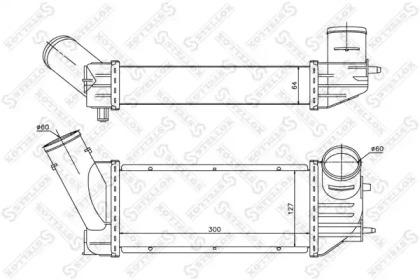 Stellox 10-40063-SX Інтеркулер Stellox 10-40063-SX Інтеркулер