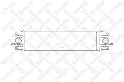 Stellox 10-40140-SX Інтеркулер Stellox 10-40140-SX Інтеркулер