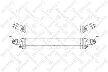 Stellox 10-40217-SX Радіатор інтеркулера Stellox 10-40217-SX Радіатор інтеркулера