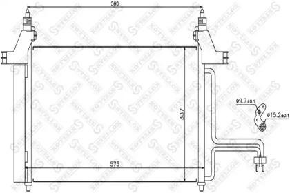 Stellox 10-45417-SX Конденсер Stellox 10-45417-SX Конденсер