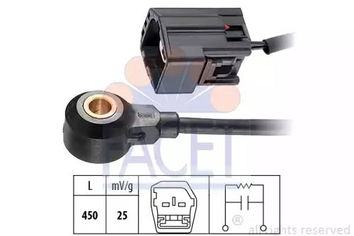 Facet 9.3091 Датчик детонации Facet 9.3091 Датчик детонации