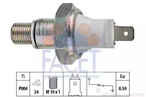 Facet 7.0119 Sensor assy oil pressure Facet 7.0119 Sensor assy oil pressure