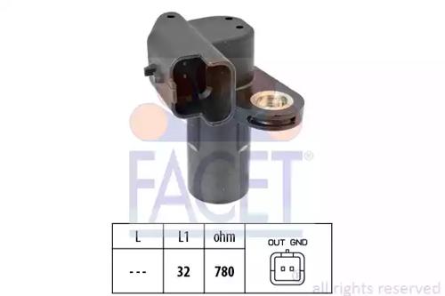Facet 9.0553 Sensor assy crankshaft position Facet 9.0553 Sensor assy crankshaft position