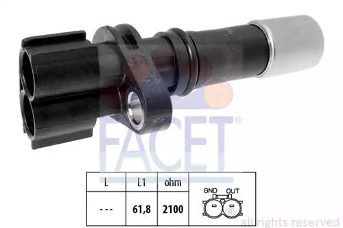 Facet 9.0633 Sensor assy crankshaft position Facet 9.0633 Sensor assy crankshaft position