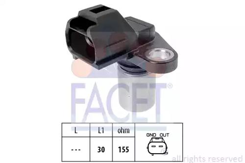 Facet 9.0263 Sensor assy crankshaft position