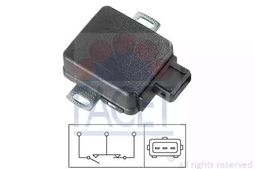 Facet 10.5066 Датчик положение дроссельной заслонки Facet 10.5066 Датчик положение дроссельной заслонки