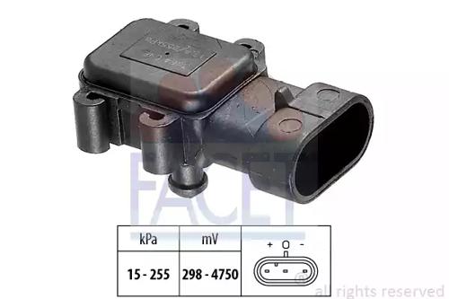 Facet 10.3064 Sensor assy vacuum