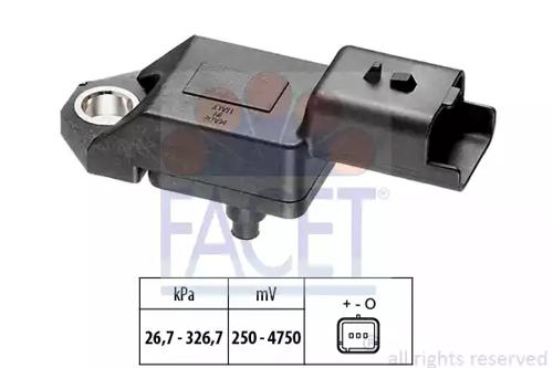 Facet 10.3136 Sensor assy vacuum