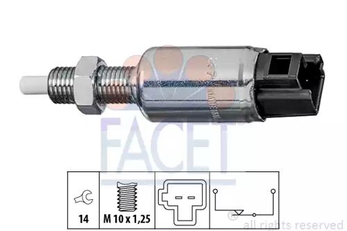 Facet 7.1287 Switch assy stop lamp