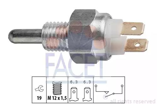 Facet 7.6118 Вимикач світла заднього ходу