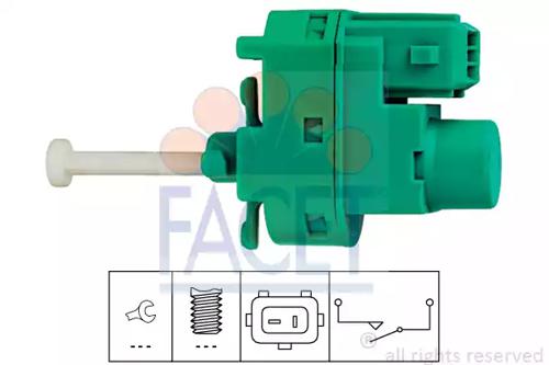 Facet 7.1137 Switch assy stop lamp Facet 7.1137 Switch assy stop lamp