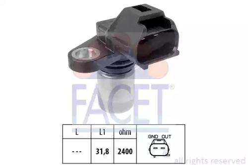 Facet 9.0509 Sensor assy crankshaft position Facet 9.0509 Sensor assy crankshaft position