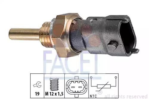Facet 7.3264 Sensor assy temperature