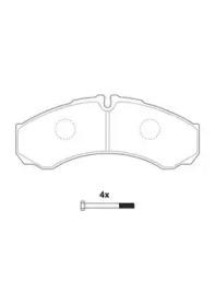 Jurid 2912104531 Brake pads Jurid 2912104531 Brake pads