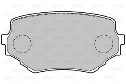 Valeo 301534 Brake pads Valeo 301534 Brake pads