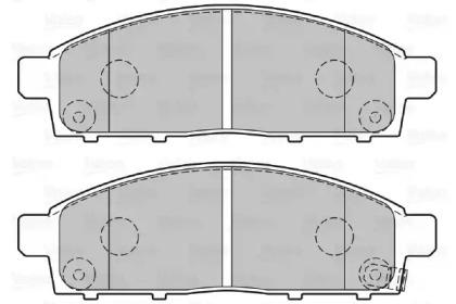 Valeo 301893 Brake pads Valeo 301893 Brake pads