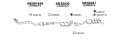 Veneporte 500152 Глушник вихлопних газів кінцевий Veneporte 500152 Глушник вихлопних газів кінцевий