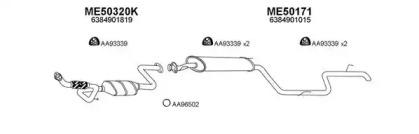 Veneporte 500204 Глушник вихлопних газів кінцевий Veneporte 500204 Глушник вихлопних газів кінцевий