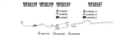 Veneporte 500217 Глушник вихлопних газів кінцевий Veneporte 500217 Глушник вихлопних газів кінцевий