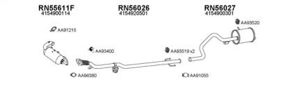 Veneporte 500285 Глушник вихлопних газів кінцевий Veneporte 500285 Глушник вихлопних газів кінцевий