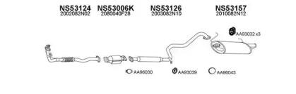 Veneporte 530028 Глушник вихлопних газів кінцевий Veneporte 530028 Глушник вихлопних газів кінцевий