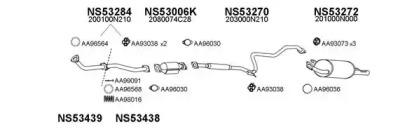 Veneporte 530041 Глушник вихлопних газів кінцевий Veneporte 530041 Глушник вихлопних газів кінцевий