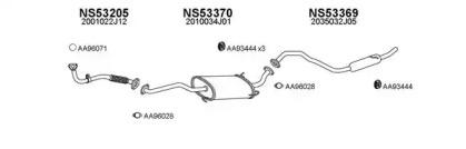 Veneporte 530072 Глушник вихлопних газів кінцевий Veneporte 530072 Глушник вихлопних газів кінцевий