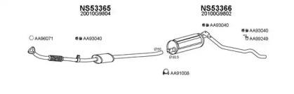 Veneporte 530075 Глушник вихлопних газів кінцевий