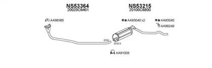 Veneporte 530076 Глушник вихлопних газів кінцевий Veneporte 530076 Глушник вихлопних газів кінцевий