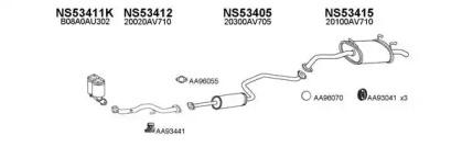 Veneporte 530110 Глушник вихлопних газів кінцевий